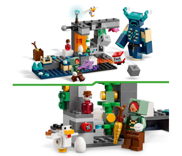 LEGO Minecraft 21274 Spotkanie ze strażnikiem - 1331610 - zdjęcie 3
